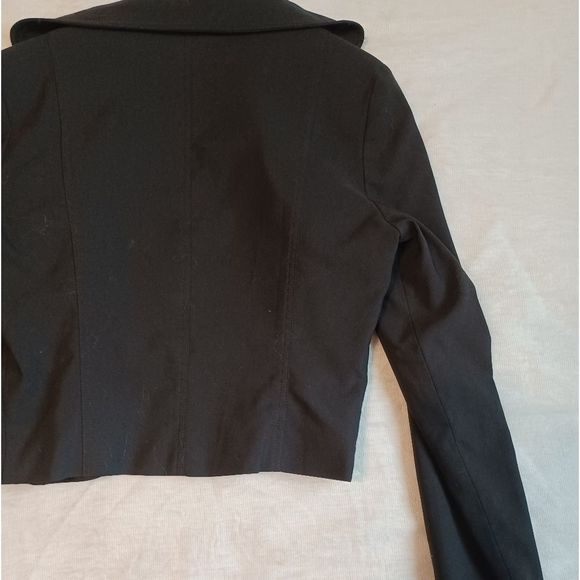 Sassy last chance. black bolero jacket. Medium. Generous fit. Stretchy - Picture 6 of 9
